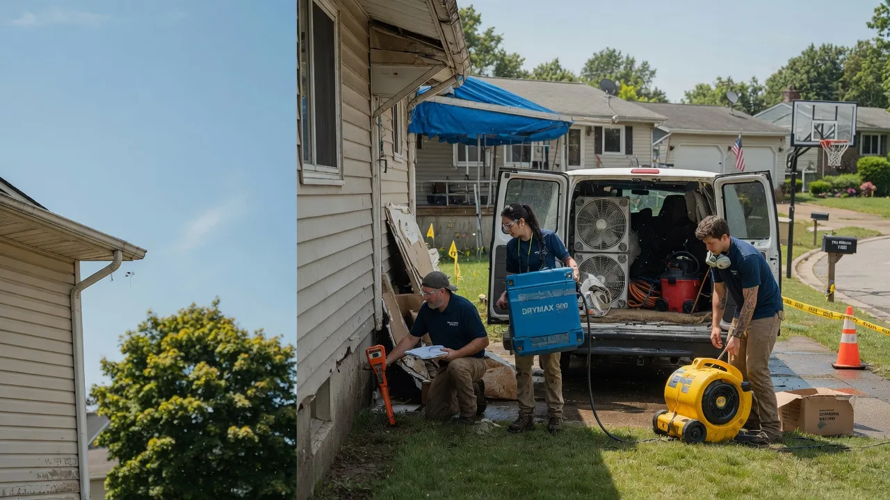 Ceiling Leak Cleanup in Yale, MI near me